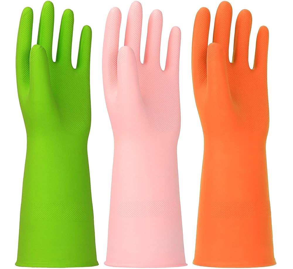 Cleaning supplies and safety gear